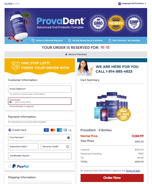 provadent order